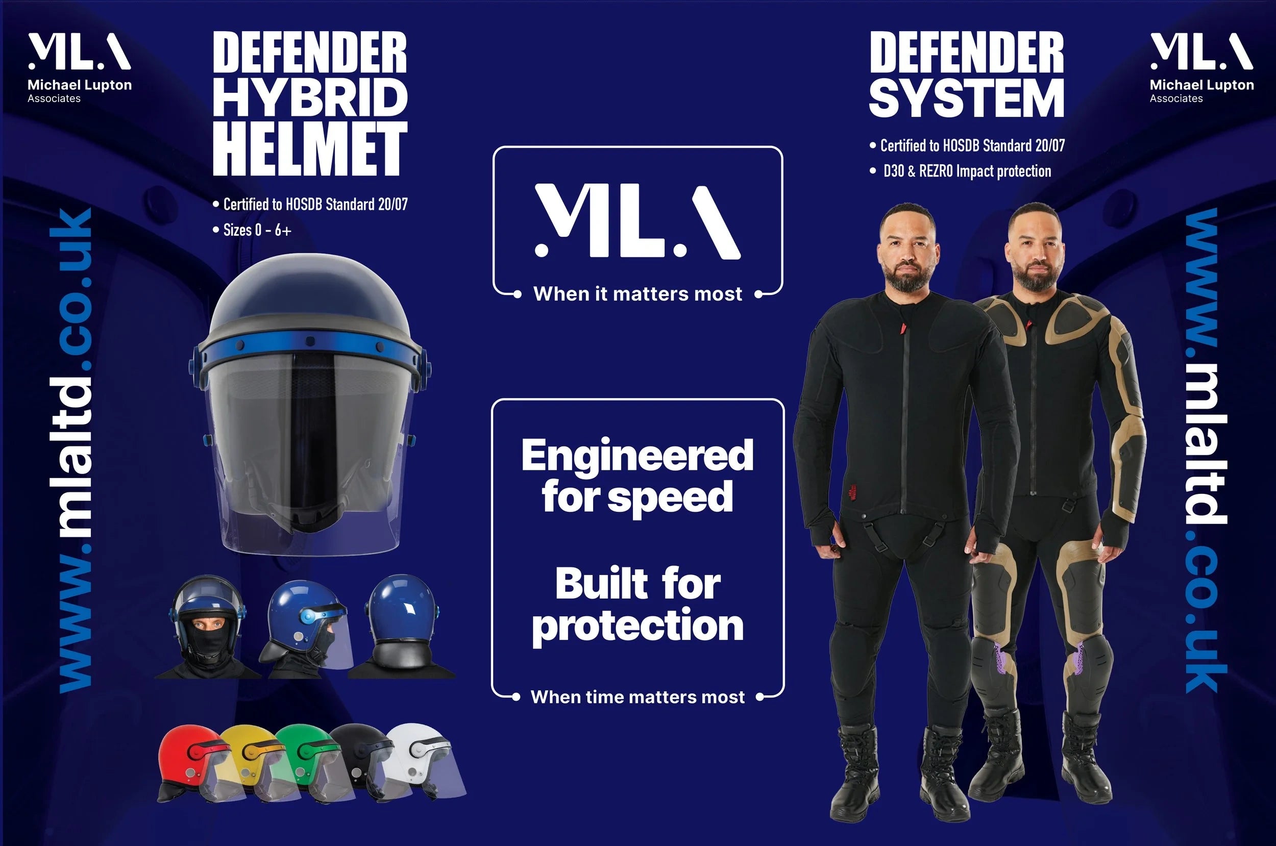 MLA integrated riot protection equipment
